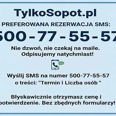 شقة Tylkosopot - Mieszkanie Baltyk- 400 Metrow Od Morza سوبوت