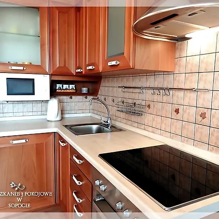 Tylkosopot - Mieszkanie Baltyk- 400 Metrow Od Morza- Garaz *